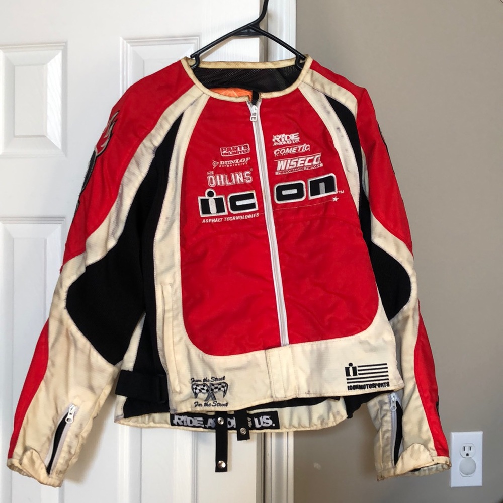 Icon motorcycle jacket used